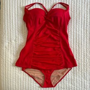 COPY - TORRID Matching Tankini Set | Top & Bottom | Size 2 | Red ♥️
